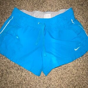 Nike Women's Blue Athletic Shorts